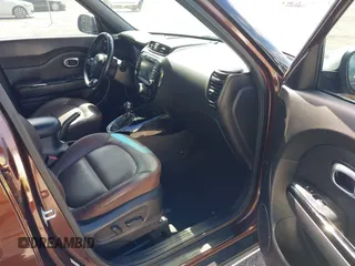 2017 Kia Soul + with VIN KNDJP3A58H7497538, listed as a IAAI auction lot 42045586 with 90,613 mi miles. Bid and sale history available at carsss.com. Image 5.