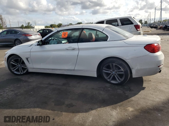 2014 BMW 4 Series 428i xDrive with VIN WBA3T1C58EPS98682, listed as a Copart auction lot 86609314 with 91,932 mi miles and Salvage Title. Bid and sale history available at carsss.com. Image 2.