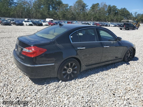 2012 Hyundai Genesis 3.8L with VIN KMHGC4DD7CU152151, listed as a Copart auction lot 49537015 with 109,772 mi miles and Salvage Title. Bid and sale history available at carsss.com. Image 3.