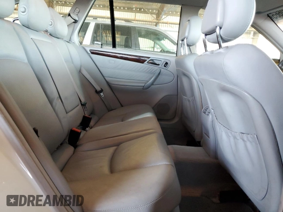 2003 Mercedes-Benz C 240 with VIN WDBRH61J73F323259, listed as a Copart auction lot 59770665 with 150,723 mi miles and Salvage title. Bid and sale history available at DreamBid. Image 10.