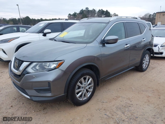 2018 Nissan Rogue S with VIN KNMAT2MVXJP614205, listed as a IAAI auction lot 41843085 with 84,693 mi miles. Bid and sale history available at carsss.com. Image 2.