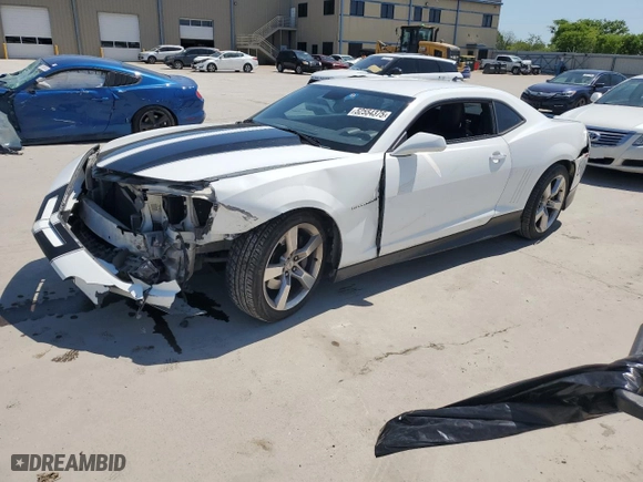 2010 Chevrolet Camaro 2SS with VIN 2G1FK1EJ4A9163360, listed as a Copart auction lot 52554375 with 117,687 mi miles and Salvage Title. Bid and sale history available at carsss.com. Image 1.