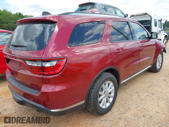 2014 Dodge Durango SXT with VIN 1C4RDHAG8EC476685, listed as a IAAI auction lot 42221303 with 113,829 mi miles and . Bid and sale history available at DreamBid. Image 4.