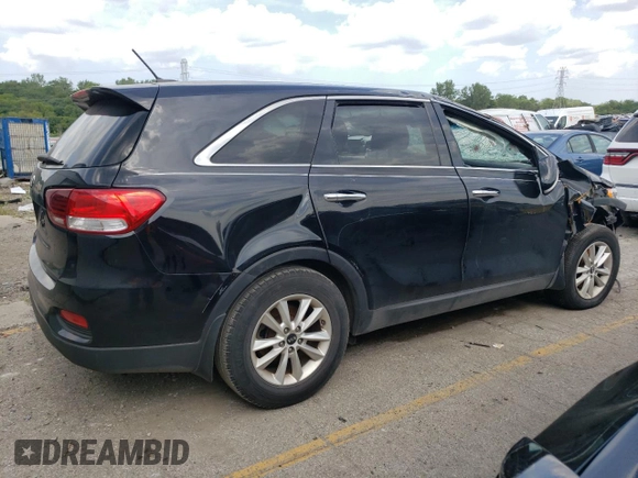 2019 Kia Sorento L with VIN 5XYPG4A36KG453319, listed as a Copart auction lot 66690254 with Not Provided miles and Salvage Title. Bid and sale history available at DreamBid. Image 3.