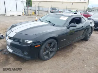 2014 Chevrolet Camaro LS with VIN 2G1FA1E33E9209867, listed as a IAAI auction lot 41921215 with 139,175 mi miles. Bid and sale history available at carsss.com. Image 2.