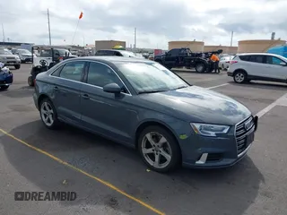 2019 Audi A3 Premium with VIN WAUAUGFF1K1011810, listed as a IAAI auction lot 41085240 with 51,644 mi miles and . Bid and sale history available at DreamBid. Image 1.