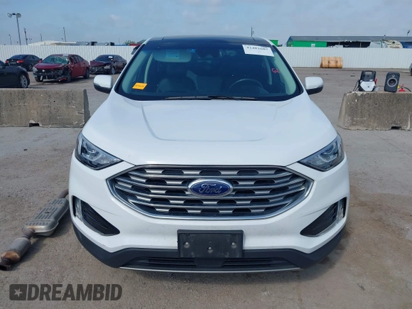 2019 Ford Edge SEL with VIN 2FMPK3J97KBC26735, listed as a IAAI auction lot 42482687 with 54,466 mi miles and . Bid and sale history available at DreamBid. Image 13.
