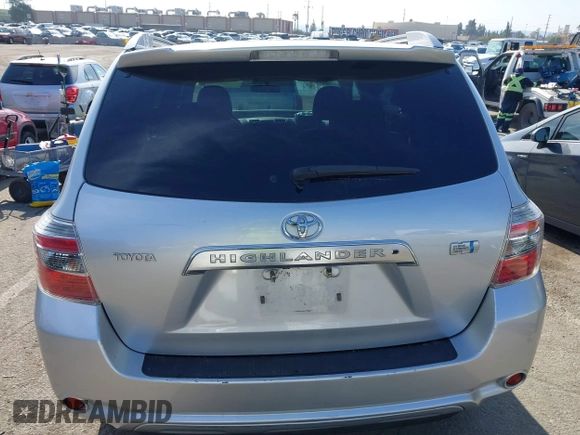 2008 Toyota Highlander Hybrid with VIN JTEEW41AX82008556, listed as a IAAI auction lot 41409295 with 201,687 mi miles. Bid and sale history available at carsss.com. Image 17.