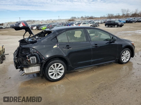 2023 Toyota Corolla Hybrid LE with VIN JTDBCMFE2P3007440, listed as a Copart auction lot 47140785 with 20,620 mi miles and Salvage Title. Bid and sale history available at carsss.com. Image 3.