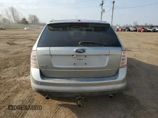 2007 Ford Edge SEL PLUS with VIN 2FMDK39C07BA70581, listed as a Copart auction lot 52822895 with 217,280 mi miles and Clean Title. Bid and sale history available at carsss.com. Image 6.