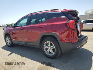 2021 GMC Terrain SLE z VIN 3GKALMEV0ML314123, wystawiony jako Copart lot #55341825 z przebiegiem 48 981 mil mil oraz Szkoda całkowita • Salvage title. Historia ofert i sprzedaży dostępna na DreamBid. Obrazek 2.