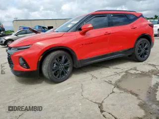 2022 Chevrolet Blazer RS с VIN 3GNKBERS8NS201494, выставлен на аукционе Copart как лот 58893565 с пробегом 30 806 миль миль и Списание • Salvage title. История ставок и продаж доступна на DreamBid. Изображение 1.