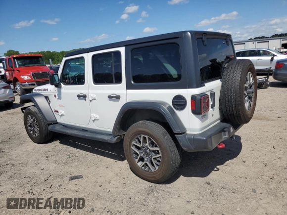 2018 Jeep Wrangler Unlimited Rubicon z VIN 1C4HJXFN3JW176213, wystawiony jako Copart lot #53963755 z przebiegiem 53 094 mil mil oraz Szkoda całkowita • Salvage title. Historia ofert i sprzedaży dostępna na DreamBid. Obrazek 2.