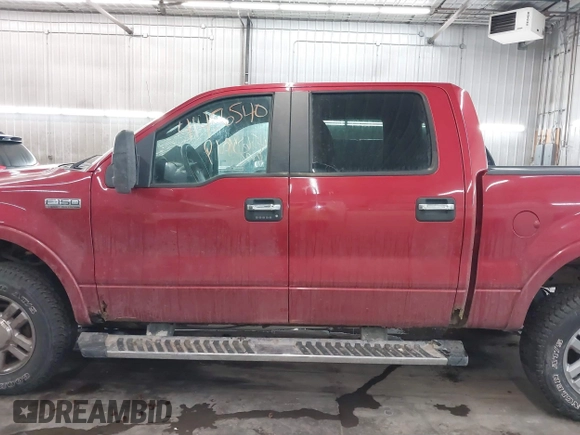 2008 Ford F-150 XLT with VIN 1FTPW14V28FA71170, listed as a IAAI auction lot 41456540 with 157,281 mi miles. Bid and sale history available at carsss.com. Image 14.