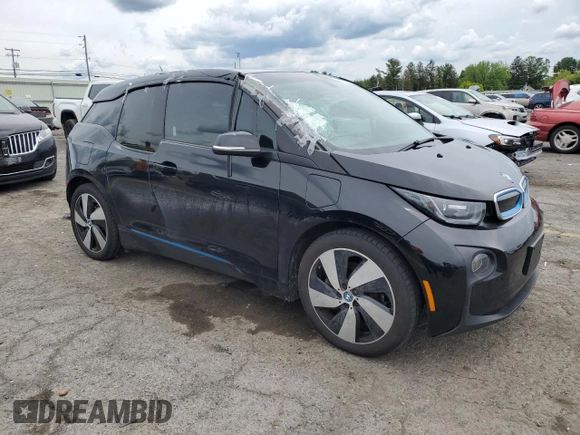 2017 BMW i3 z VIN WBY1Z8C36HV891746, wystawiony jako Copart lot #58150455 z przebiegiem 89 668 mil mil oraz Szkoda całkowita • Salvage title. Historia ofert i sprzedaży dostępna na DreamBid. Obrazek 4.