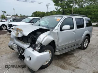 2012 Nissan Pathfinder SV with VIN 5N1AR1NN0CC621340, listed as a Copart auction lot 63896004 with 0 mi miles and Non Repairable. Bid and sale history available at carsss.com. Image 1.