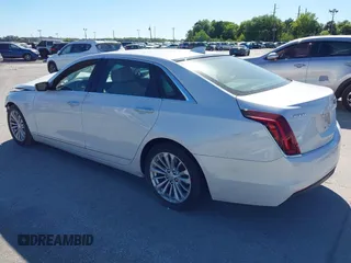 2017 Cadillac CT6 RWD with VIN 1G6KA5RX3HU158908, listed as a IAAI auction lot 41824432 with 71,052 mi miles. Bid and sale history available at carsss.com. Image 3.