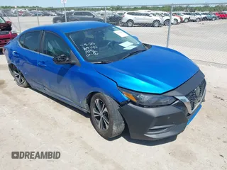 2021 Nissan Sentra SV z VIN 3N1AB8CV5MY266567, wystawiony jako IAAI lot #42014500 z przebiegiem 70 588 mil mil oraz . Historia ofert i sprzedaży dostępna na DreamBid. Obrazek 1.