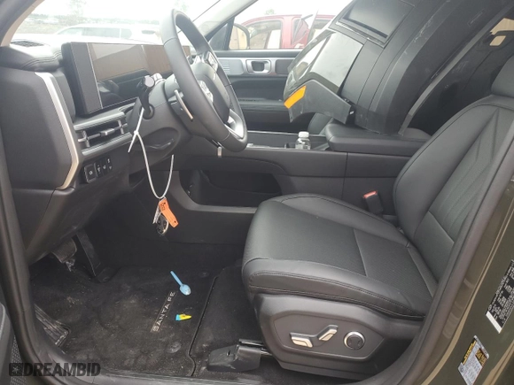 2025 Hyundai Santa Fe XRT with VIN 5NMP3DGL0SH085714, listed as a Copart auction lot 43189165 with 1,539 mi miles and Salvage Title. Bid and sale history available at carsss.com. Image 7.