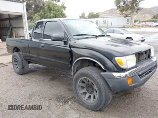 1999 Toyota Tacoma PreRunner with VIN 4TASN92N9XZ459715, listed as a IAAI auction lot 42179052 with 242,732 mi miles and . Bid and sale history available at DreamBid. Image 1.