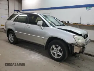 2001 Lexus RX 300 with VIN JTJHF10U310213467, listed as a Copart auction lot 83405024 with 177,059 mi miles and Salvage Title. Bid and sale history available at carsss.com. Image 4.