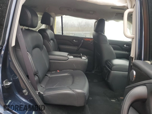 2024 Infiniti QX80 LUXE with VIN JN8AZ2AE0R9329875, listed as a Copart auction lot 46489615 with 28,834 mi miles and Non Repairable. Bid and sale history available at carsss.com. Image 11.
