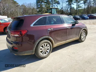 2020 Kia Sorento LX V6 with VIN 5XYPGDA57LG618541, listed as a Copart auction lot 85207814 with 85,435 mi miles and Salvage Title. Bid and sale history available at carsss.com. Image 3.