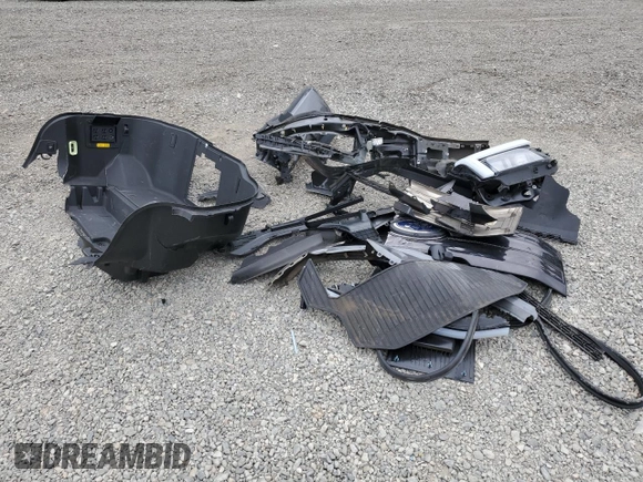2023 Ford F-150 Lightning Pro with VIN 1FT6W1EV9PWG25278, listed as a Copart auction lot 60293095 with 24,450 mi miles and Salvage title. Bid and sale history available at DreamBid. Image 12.