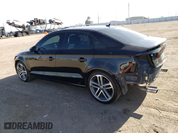 2017 Audi A3 Sedan Premium with VIN WAUB8GFF3H1037486, listed as a Copart auction lot 49623694 with 54,201 mi miles. Bid and sale history available at carsss.com. Image 2.