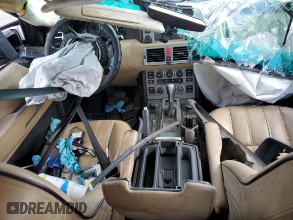2006 Land Rover Range Rover HSE z VIN SALMF154X6A218685, wystawiony jako Copart lot #58928205 z przebiegiem Nie podano mil oraz Szkoda całkowita • Salvage title. Historia ofert i sprzedaży dostępna na DreamBid. Obrazek 16.