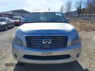 2011 Infiniti QX56 7-passenger with VIN JN8AZ2NE4B9003884, listed as a IAAI auction lot 41790480 with 108,118 mi miles. Bid and sale history available at carsss.com. Image 13.