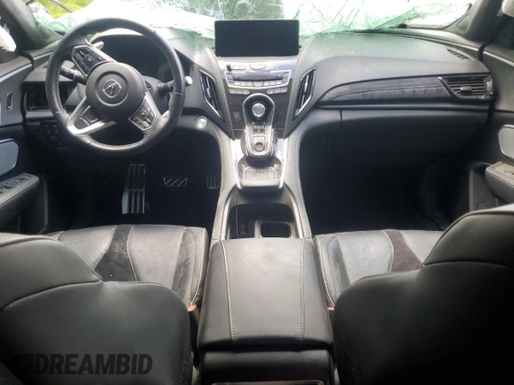 2021 Acura RDX w/A-Spec Package with VIN 5J8TC2H60ML805382, listed as a Copart auction lot 60482985 with Not provided miles and Clean title. Bid and sale history available at DreamBid. Image 8.