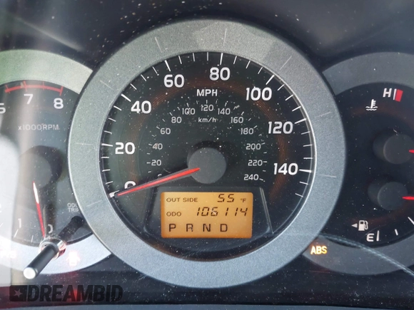 2007 Toyota RAV4 Limited with VIN JTMBK31V076016589, listed as a IAAI auction lot 41764555 with 106,114 mi miles. Bid and sale history available at carsss.com. Image 7.
