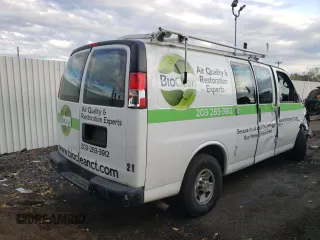 2013 Chevrolet Express Cargo z VIN 1GCZGTCG2D1192230, wystawiony jako Copart lot #73691204 z przebiegiem 170 078 mil mil oraz Szkoda całkowita • Salvage title. Historia ofert i sprzedaży dostępna na DreamBid. Obrazek 3.