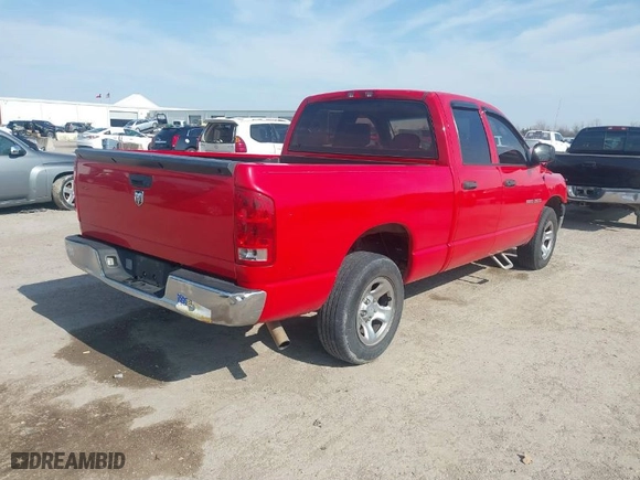 2006 Dodge Ram 1500 ST with VIN 1D7HA18K16J218887, listed as a IAAI auction lot 41532322 with 110,028 mi miles. Bid and sale history available at carsss.com. Image 4.