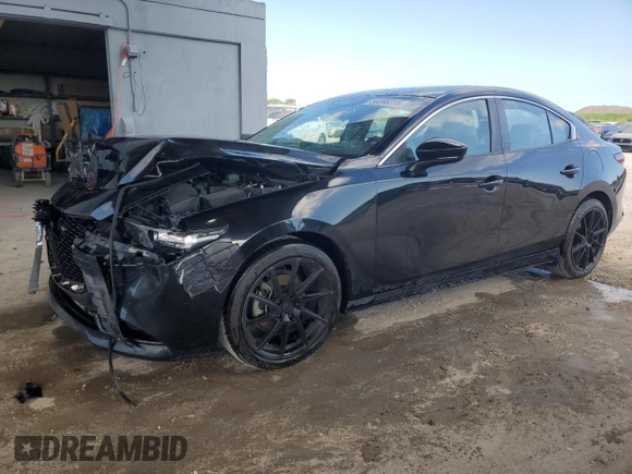 2021 Mazda 3 Preferred with VIN JM1BPACL7M1325941, listed as a Copart auction lot 56896315 with 94,822 mi miles and Non repairable. Bid and sale history available at DreamBid. Image 1.