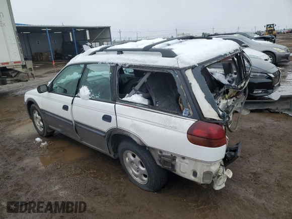 1997 Subaru Legacy Outback with VIN 4S3BG6858V6646771, listed as a Copart auction lot 79514484 with 216,013 mi miles and Non repairable. Bid and sale history available at DreamBid. Image 2.