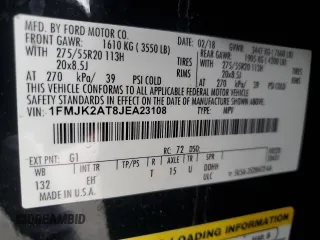 2018 Ford Expedition Max Limited with VIN 1FMJK2AT8JEA23108, listed as a Copart auction lot 60135775 with 117,969 mi miles and Salvage title. Bid and sale history available at DreamBid. Image 13.