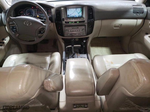 2006 Toyota Land Cruiser with VIN JTEHT05J962083450, listed as a Copart auction lot 51628905 with 264,486 mi miles and Salvage Title. Bid and sale history available at carsss.com. Image 8.