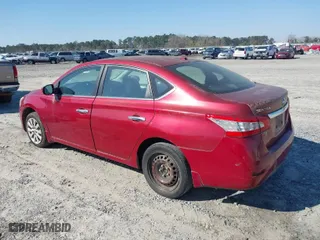 2014 Nissan Sentra S with VIN 3N1AB7AP6EY271308, listed as a IAAI auction lot 41767395 with 153,048 mi miles. Bid and sale history available at carsss.com. Image 3.