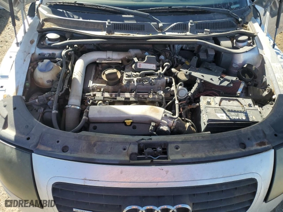 2002 Audi TT with VIN TRUUT28N921032100, listed as a Copart auction lot 83410504 with 211,489 mi miles and Clean Title. Bid and sale history available at carsss.com. Image 11.