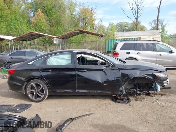 2019 Honda Accord Sport with VIN 1HGCV1F35KA115665, listed as a IAAI auction lot 42075601 with 231,163 mi miles and . Bid and sale history available at DreamBid. Image 12.