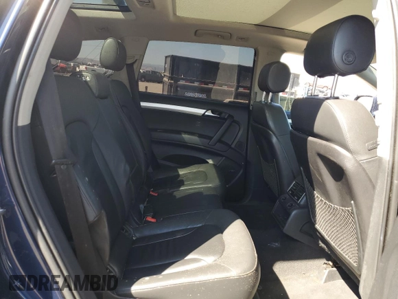 2009 Audi Q7 Premium Plus with VIN WA1EY74L29D027227, listed as a Copart auction lot 72714054 with 116,194 mi miles and Salvage title. Bid and sale history available at DreamBid. Image 12.