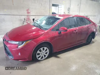 2022 Toyota Corolla LE with VIN 5YFEPMAE5NP314128, listed as a Copart auction lot 53477825 with 13,125 mi miles and Salvage Title. Bid and sale history available at carsss.com. Image 1.
