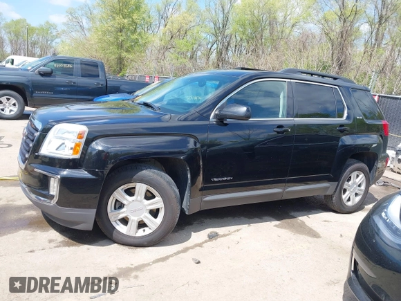 2016 GMC Terrain SLE with VIN 2GKFLTE32G6132124, listed as a IAAI auction lot 41977907 with 123,341 mi miles. Bid and sale history available at carsss.com. Image 14.