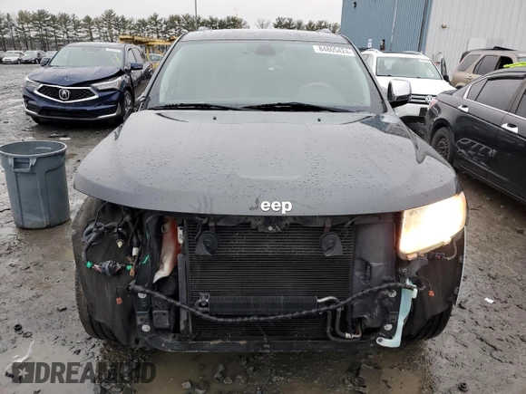 2011 Jeep Grand Cherokee Overland with VIN 1J4RS6GG5BC588562, listed as a Copart auction lot 84805424 with 150,030 mi miles and Salvage Title. Bid and sale history available at DreamBid. Image 5.