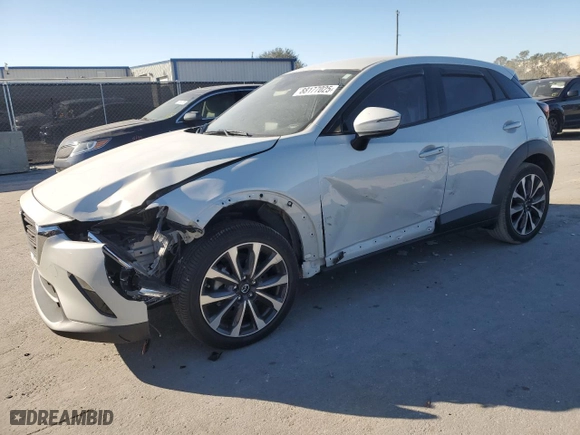 2019 Mazda CX-3 Touring with VIN JM1DKDC73K0445038, listed as a Copart auction lot 88177025 with 65,440 mi miles and Salvage Title. Bid and sale history available at carsss.com. Image 1.