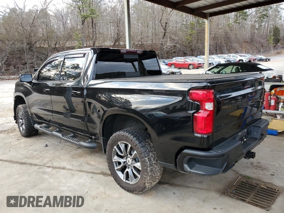 2020 Chevrolet Silverado 1500 LT Trail Boss with VIN 1GCPYFEL8LZ298116, listed as a Copart auction lot 43774445 with 0 mi miles and Salvage Title. Bid and sale history available at carsss.com. Image 2.