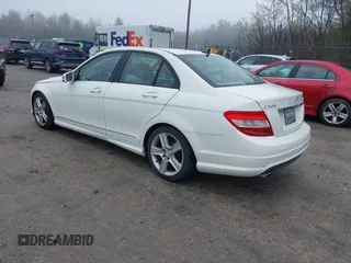 2010 Mercedes-Benz C 300 Sport with VIN WDDGF8BB0AR093227, listed as a IAAI auction lot 42206631 with 178,019 mi miles and . Bid and sale history available at carsss.com. Image 3.