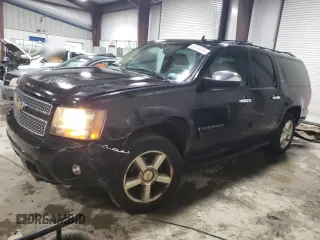 2007 Chevrolet Suburban LTZ with VIN 3GNFK16387G302628, listed as a Copart auction lot 85200594 with 152,885 mi miles and Salvage Title. Bid and sale history available at carsss.com. Image 1.